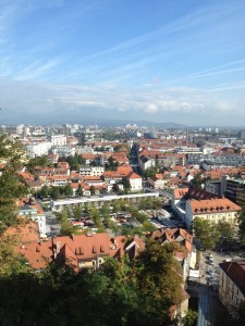 Slovenian city center